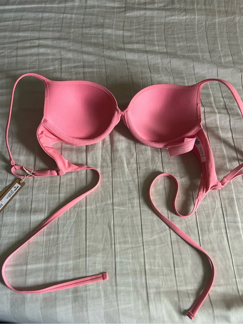 SKIMS Ultimate Pushup tie-back bikini top